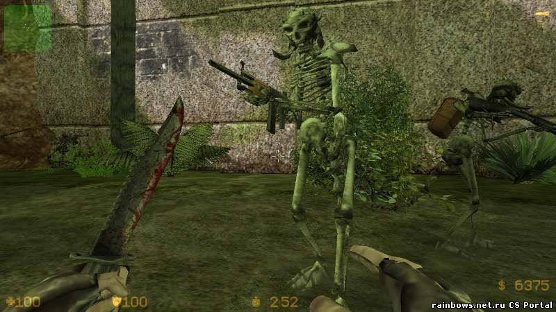 Скачать Модели игроков для CS 1.6 » Terror » War Skeleton